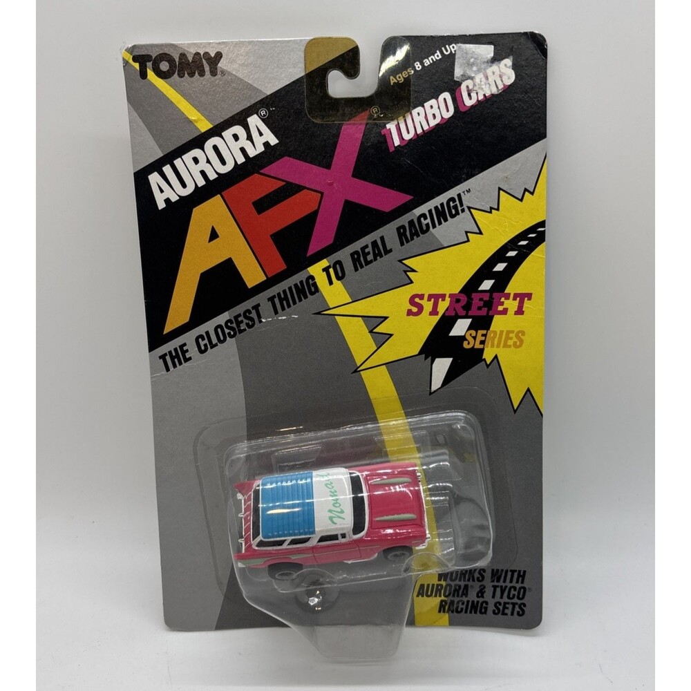 1989 TOMY Aurora AFX TURBO Chevy Nomad SLOT CAR Street Series NEW Shelfware